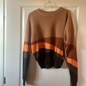 Prana multi color sweater, size Medium.